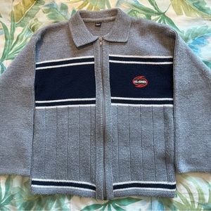 D&G Boys Zip-up Sweater, Gently Used, Size 8-10, Gray